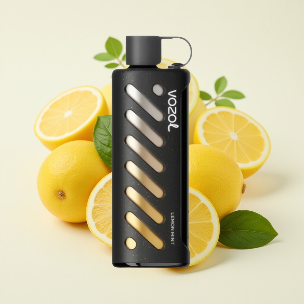 VOZOL Gear Shisha 25000 Puffs Limón Menta Dual Mesh