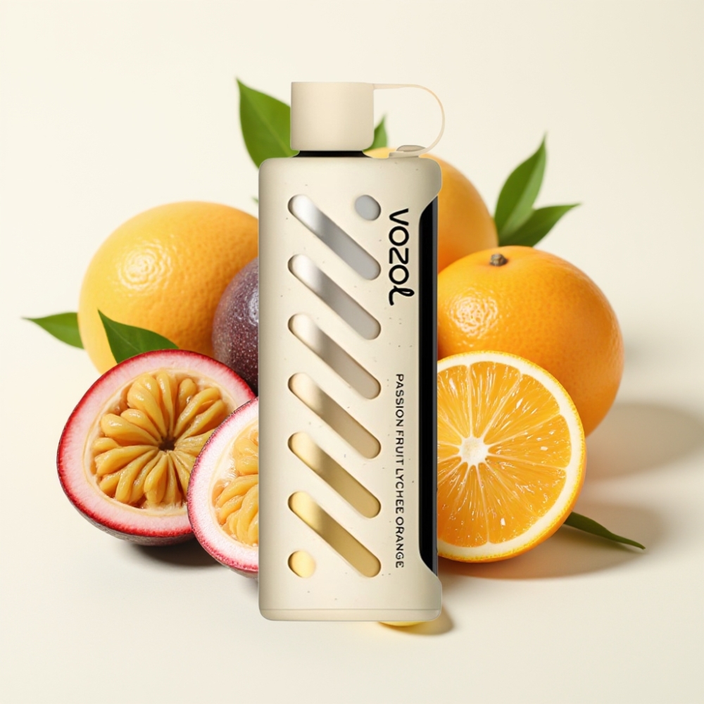 VOZOL Gear Shisha 25000 Puffs Maracuyá Lichi Naranja Dual Mesh
