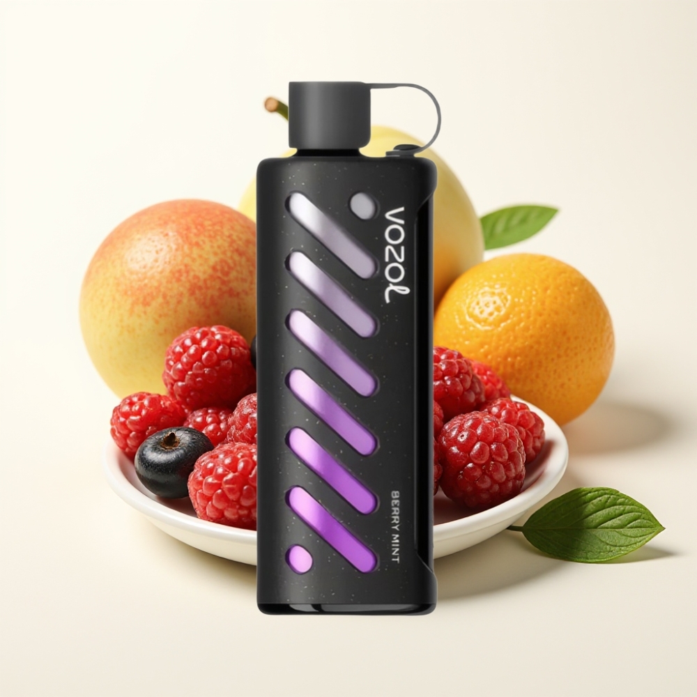 VOZOL Gear Shisha 25000 Puffs Menta Baya Dual Mesh 1000mAh