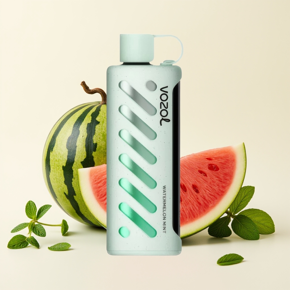 VOZOL Gear Shisha 25000 Puffs Sandía Menta S.i.L.C Tech Dual Mesh