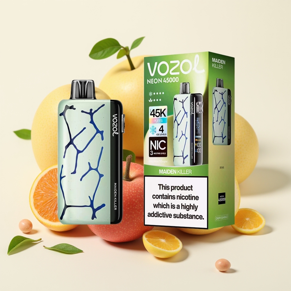 Vozol Neon 45K 45000 Puffs Desechable Asesina de Doncellas con bobina Mesh y 20ml