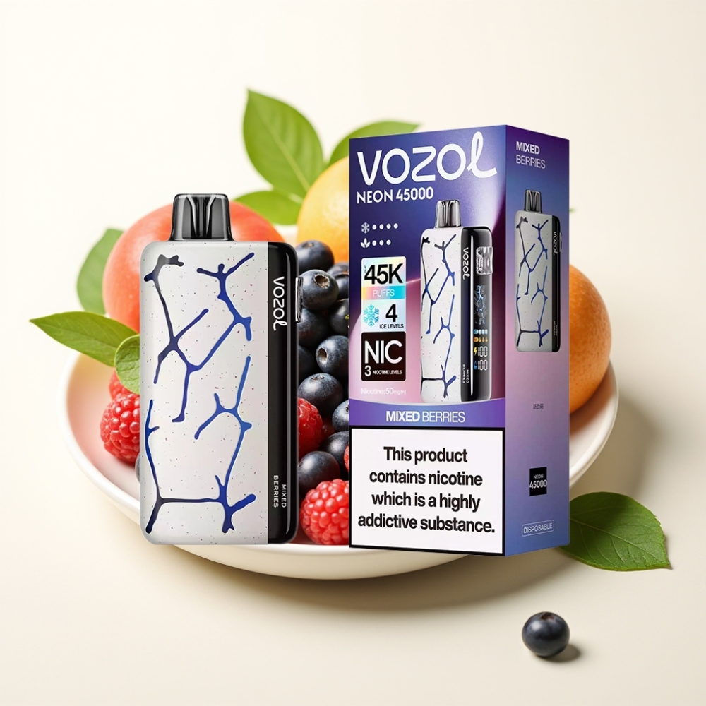 Vozol Neon 45K 45000 Puffs Desechable Vape Frutas Mixtas 800mAh