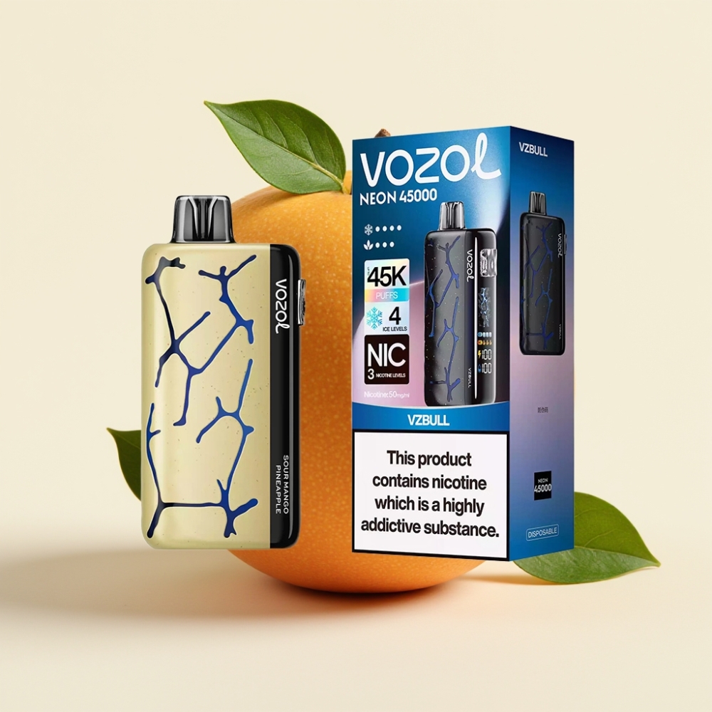 Vozol Neon 45K 45000 Puffs Desechable con 20ml de líquido y bobina mesh