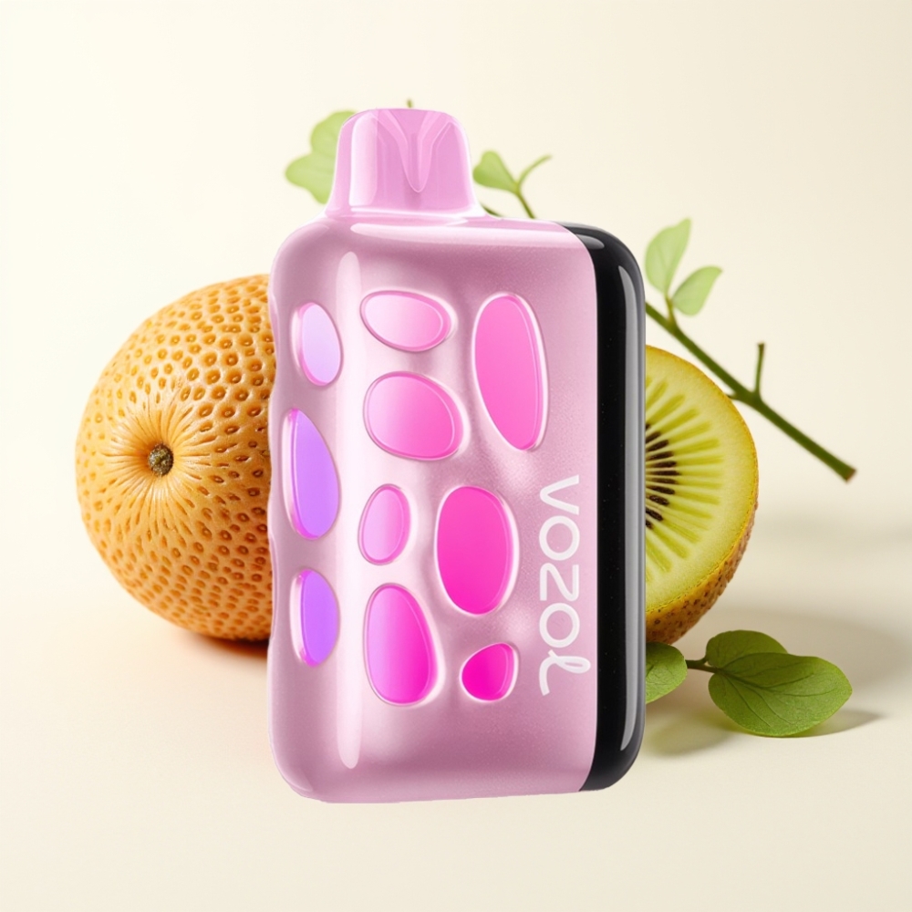 VOZOL RAVE 40000 Vape Desechable Fresa Kiwi 270° Diseño Luminoso