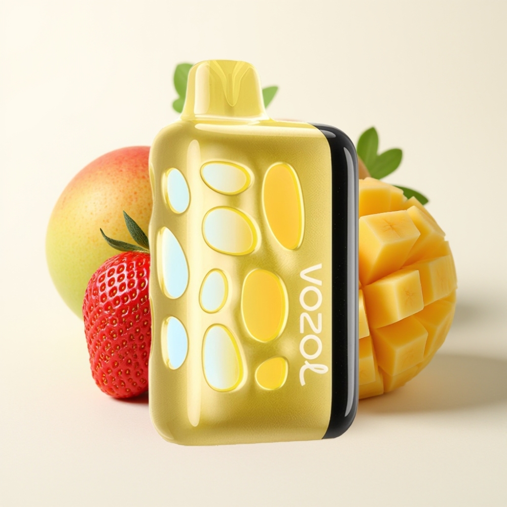 VOZOL RAVE 40000 Vape Desechable Fresa Mango Carga Rápida 80%