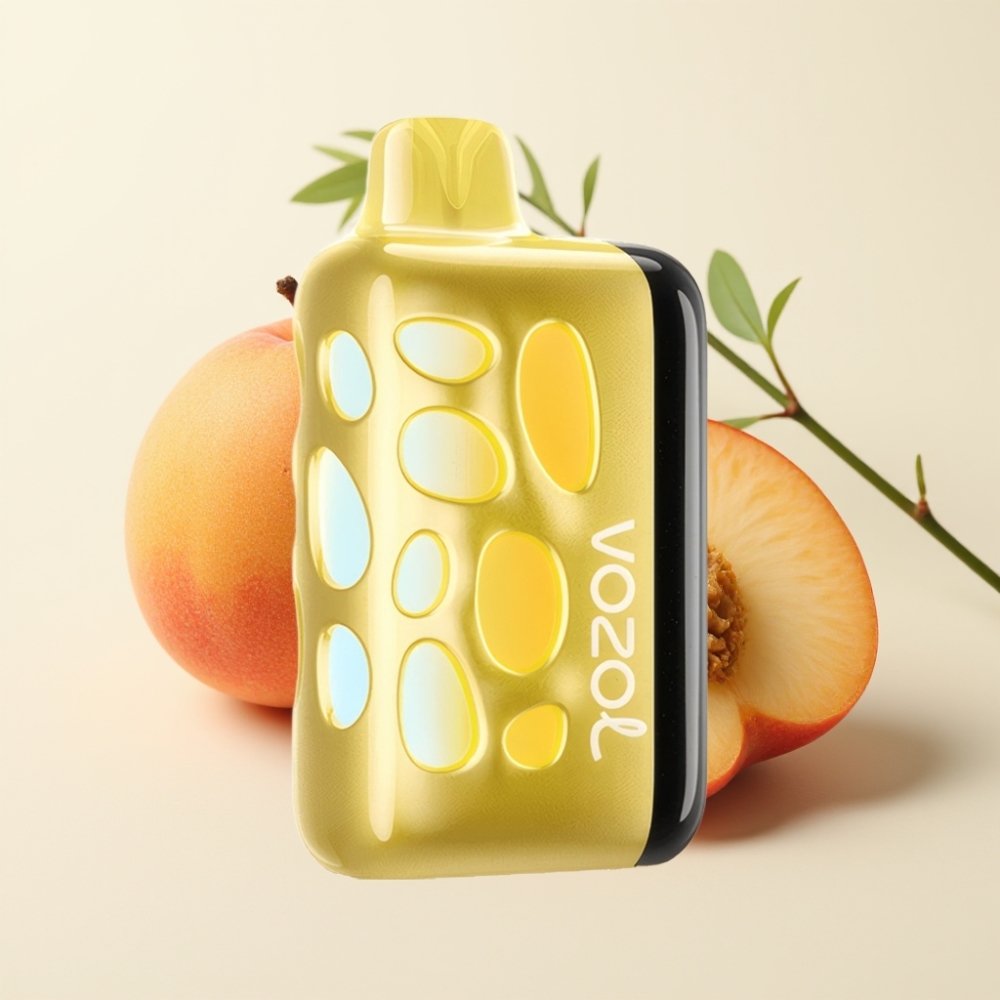 VOZOL RAVE 40000 Vape Desechable Mango Melocotón con Carga Rápida y Animación Eclipse