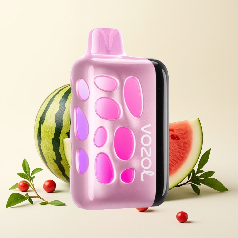 VOZOL RAVE 40000 Vape Desechable Sandía Helada con 80% Carga en 20 Min