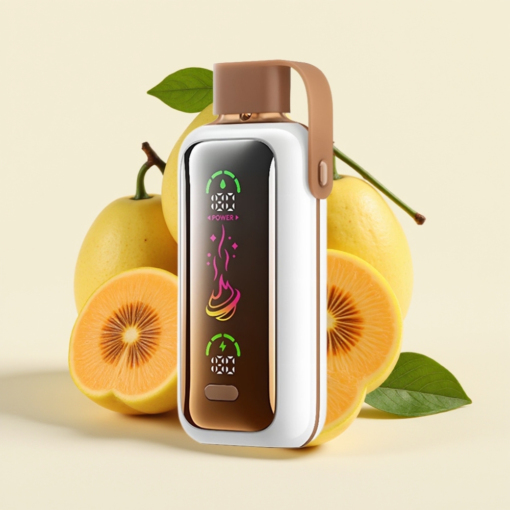 VOZOL Star 20000 Puffs Vape Dragón Fresa-Plátano con pantalla HD 2.2"