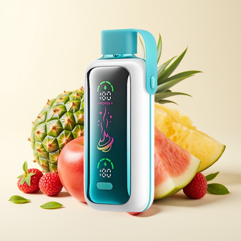 VOZOL Star 20000 Puffs Vape Frambuesa Manzana Sandía Piña con pantalla HD 2.2"