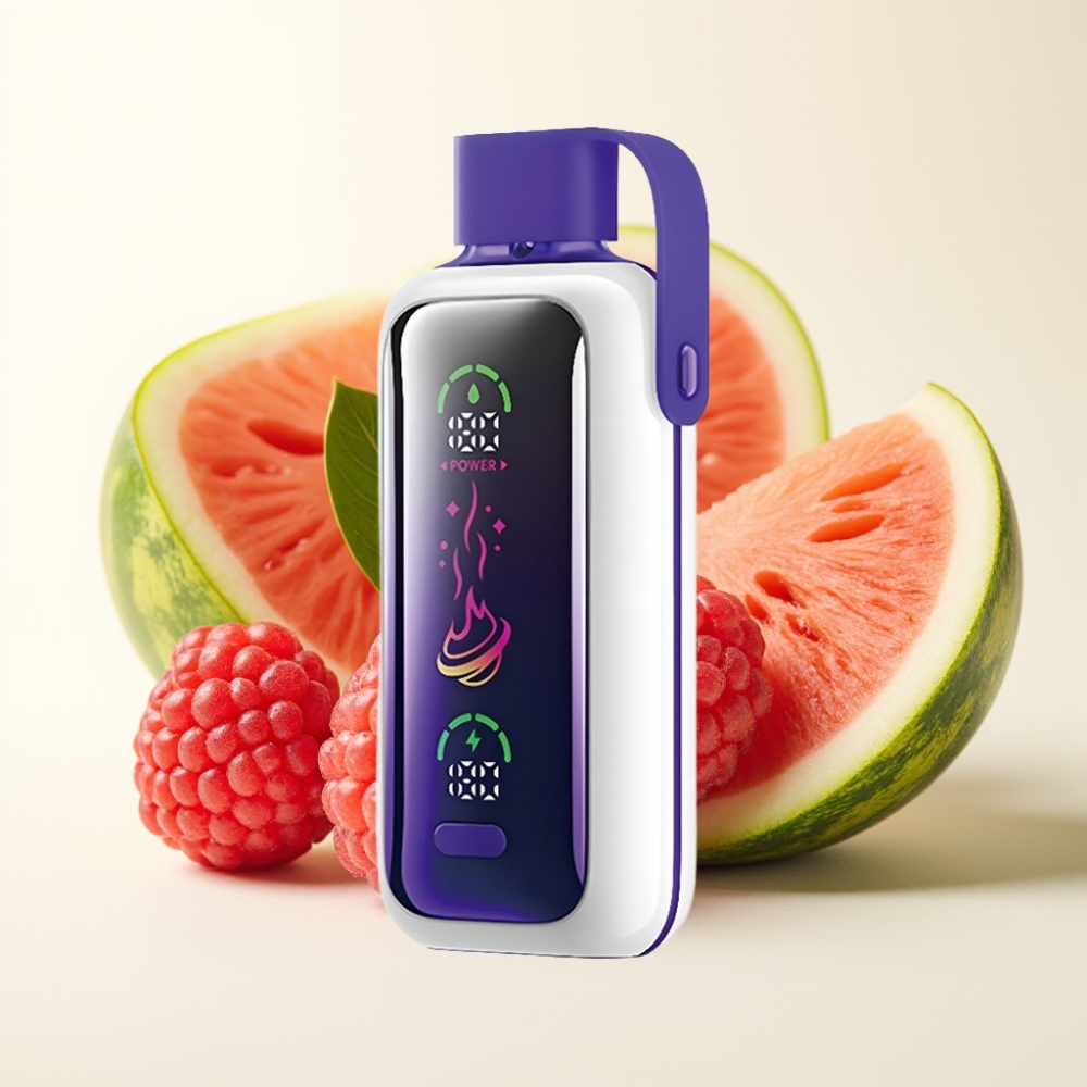 VOZOL Star 20000 Puffs Vape Frambuesa Sandía Pantalla HD 2.2"