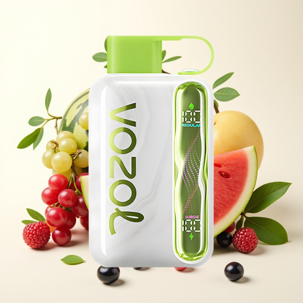 VOZOL STAR 40000 Puffs Vape Sandía Uva Zarzamora 1000mAh Tipo-C