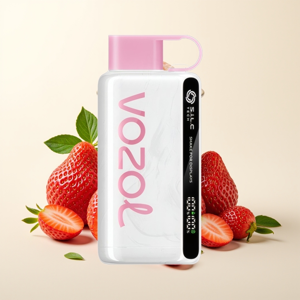 VOZOL STAR 9000/12000 Desechable Vape Fresa Crema Helada Carga Rápida 30%