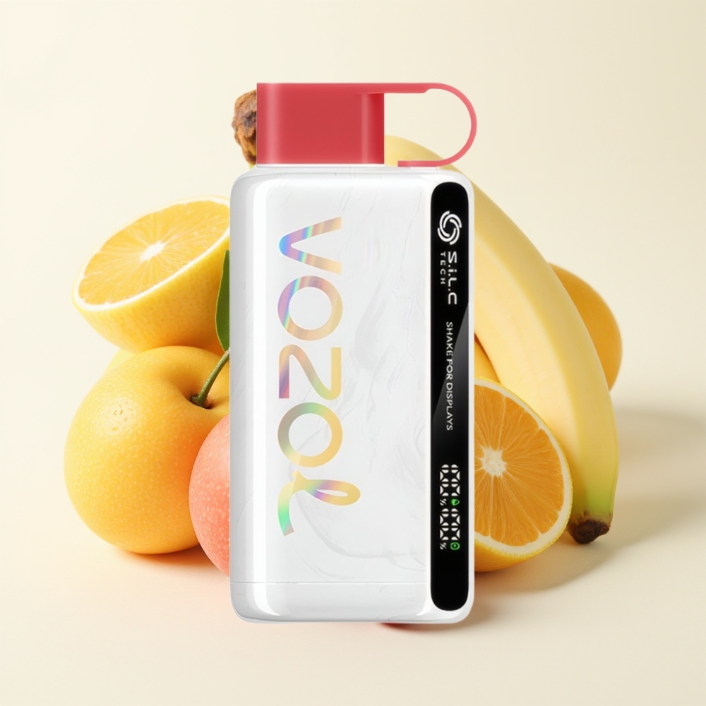 VOZOL STAR 9000/12000 Desechable Vape Fruta del Dragón Plátano Cereza con Carga Rápida y 650mAh