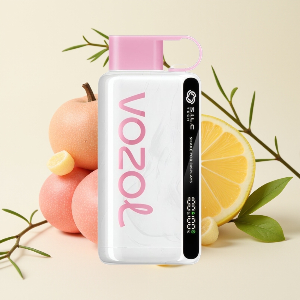 VOZOL STAR 9000/12000 Desechable Vape Limonada Rosa carga 30% más rápida