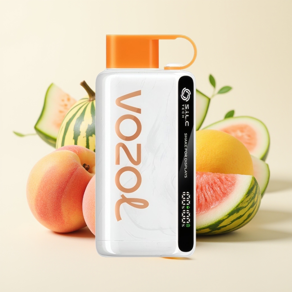 VOZOL STAR 9000/12000 Desechable Vape Melocotón Mango Sandía Carga Rápida 30%