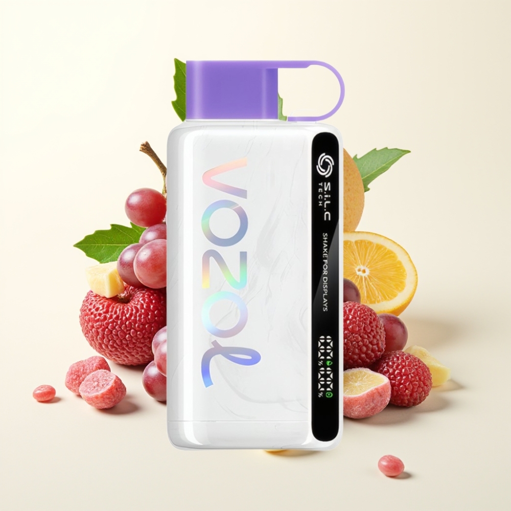 VOZOL STAR 9000/12000 Vape Desechable Hielo Uva Recarga Rápida 30%