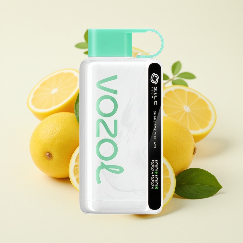 VOZOL STAR 9000/12000 Vape Desechable Limón Menta con Carga Rápida 30%