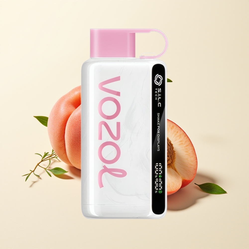 VOZOL STAR 9000/12000 Vape Desechable Melocotón Helado con carga rápida 30%