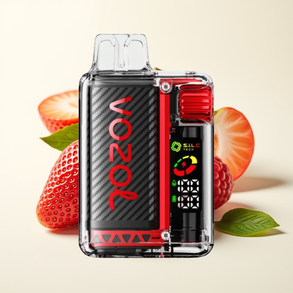 VOZOL Vista 20000 Puffs Fresa Frambuesa Cereza Recargable 650mAh