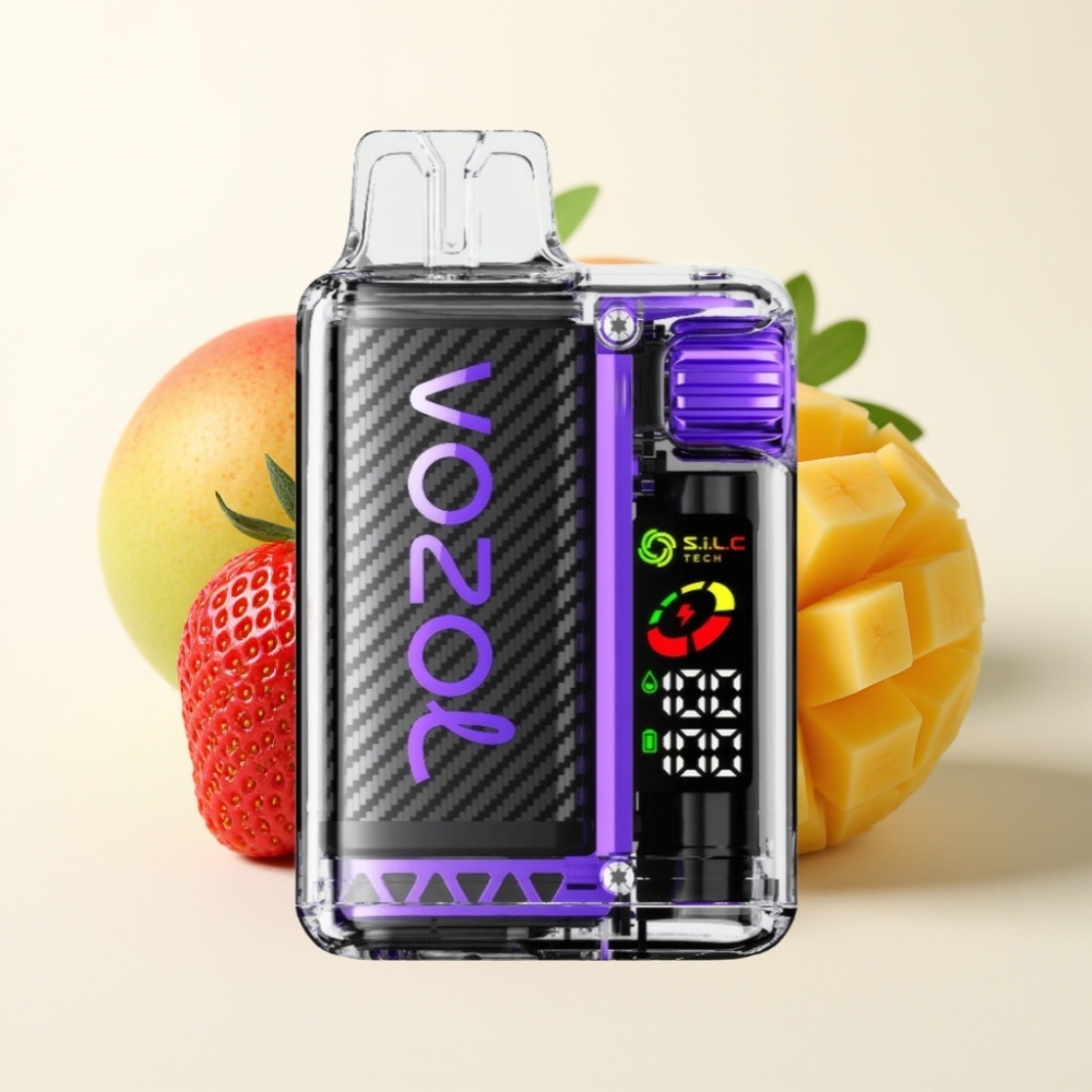 VOZOL Vista 20000 Puffs Fresa Mango Pantalla OLED Batería Recargable