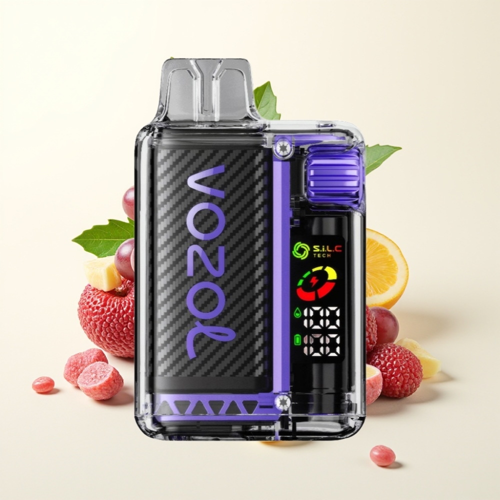 VOZOL Vista 20000 Puffs Vape Hielo Uva Batería Recargable 650mAh