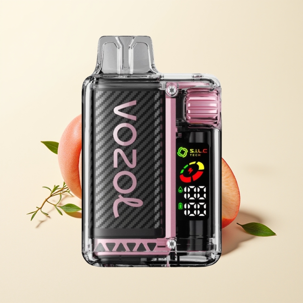 VOZOL Vista 20000 Puffs Vape Melocotón Hielo 650mAh OLED
