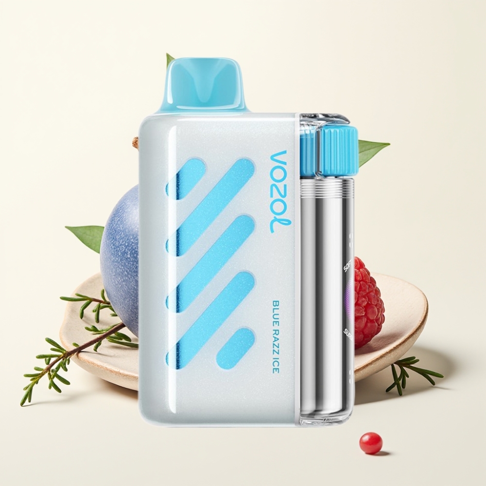 VOZOL VISTA 40000 Puffs Vape Recargable MTL Azul Frambuesa Hielo
